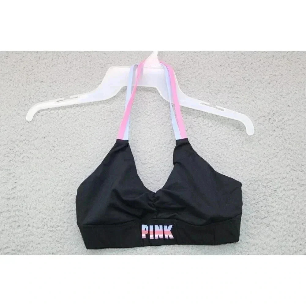 Pink-Victoria's Secret Colorful Sports Bra-XS/TP